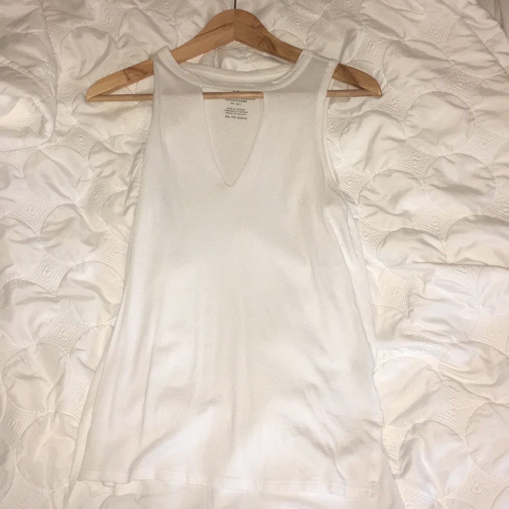 White muscle tank